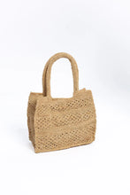 mini tote natural