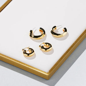 Adele Hoops - Gold