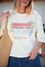 Devon Slouchy Seam Tee - Milk/Ceres Holiday Club