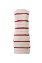 Ayla Knit Mini Dress - Milk Heritage Red Stripe