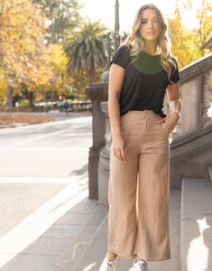 Jude Linen Pants - Taupe