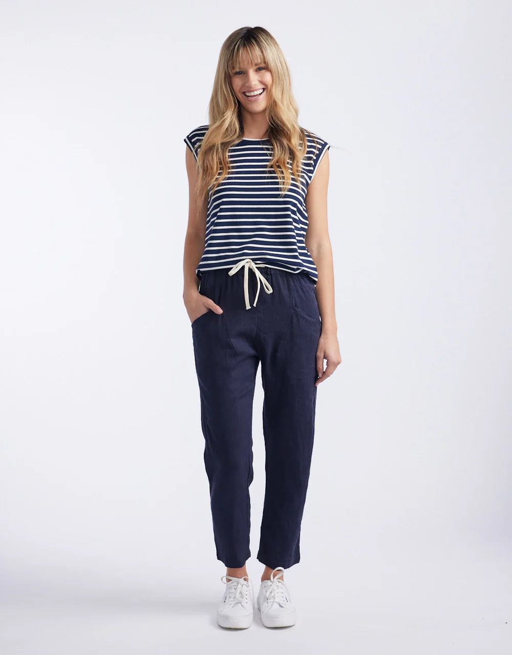 Luxe Pants - Navy