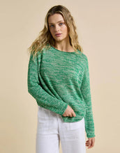 Melange Spring Knit - Green