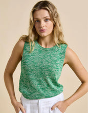 Melange Spring Tank - Green