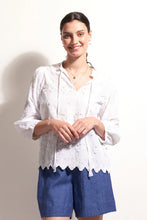 Love Weave Top - White Texture