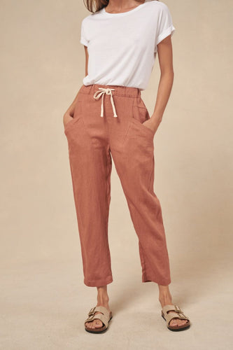 Luxe pants terracotta