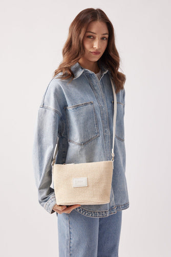panier crossbody base - chalk