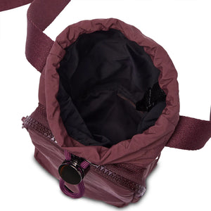 bottle sling burgundy