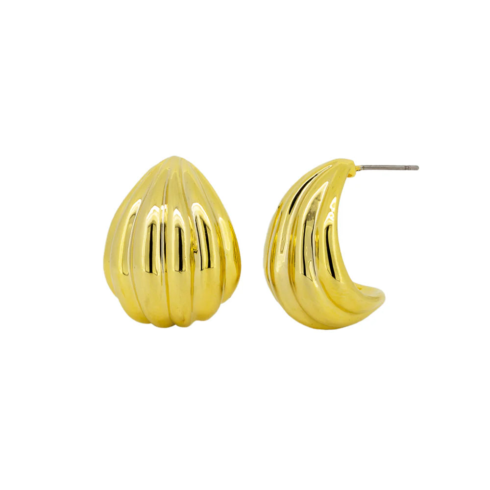 Carine Hoops - Gold