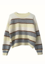 Lizzi Sweater - Butter/Grey