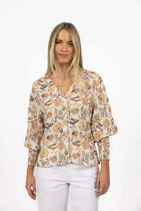 Frances Blouse - Kaffir