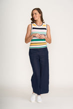 Well Aligned Tank - Multi Stripe