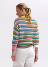 Chunky Stripe Jumper - Chartreuse