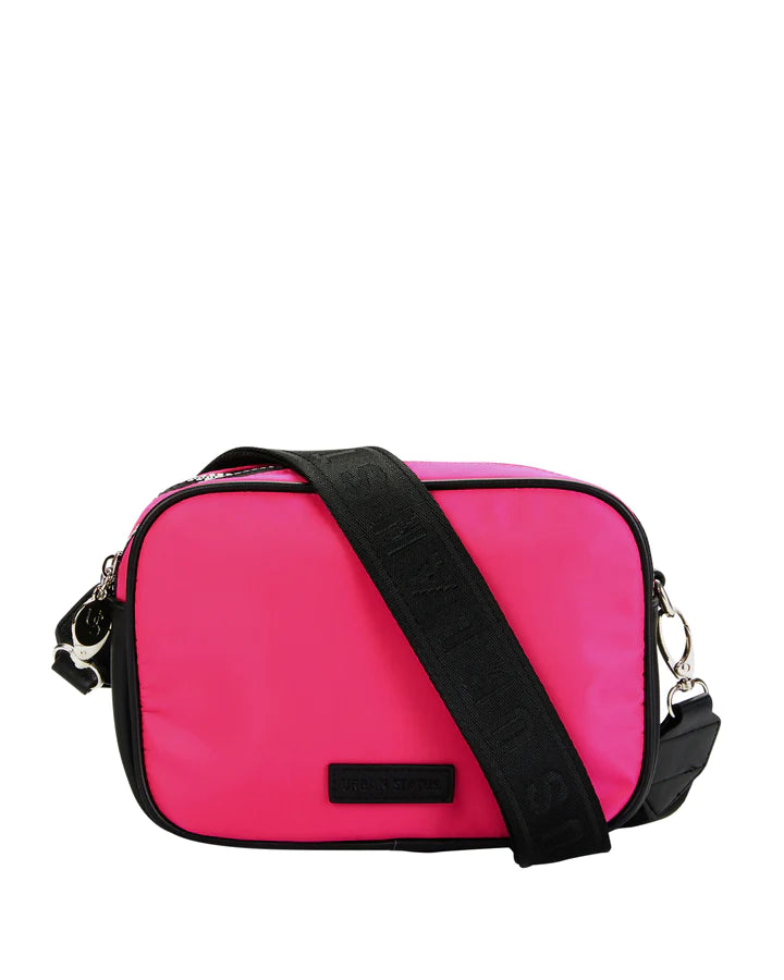 Henry Nylon Double Zip Camera Bag - Fuschia