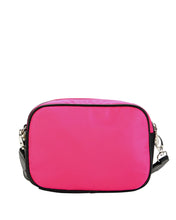 Henry Nylon Double Zip Camera Bag - Fuschia