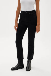 Kickflare Jean Jet Black