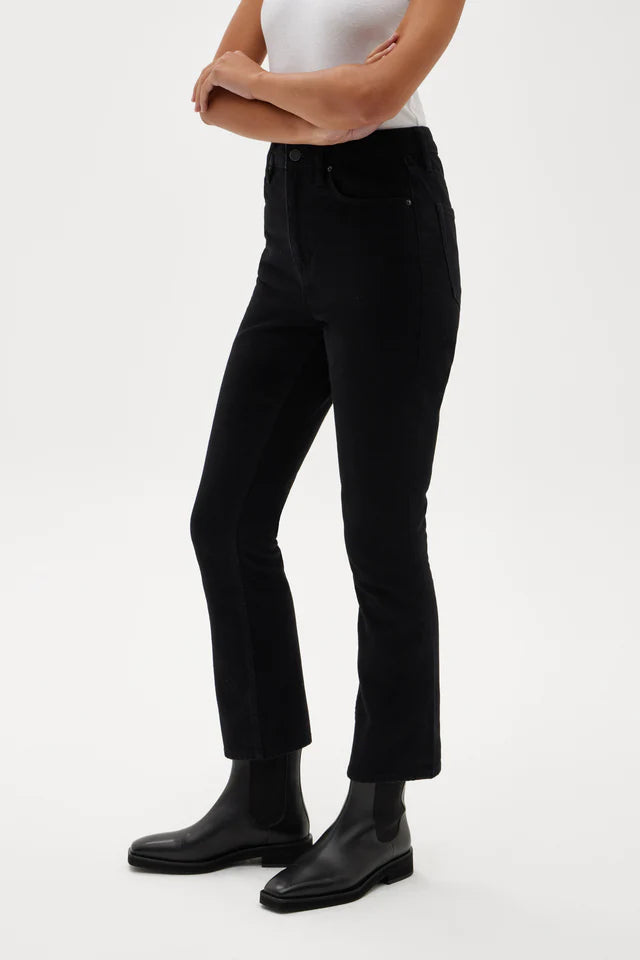 Kickflare Jean Jet Black