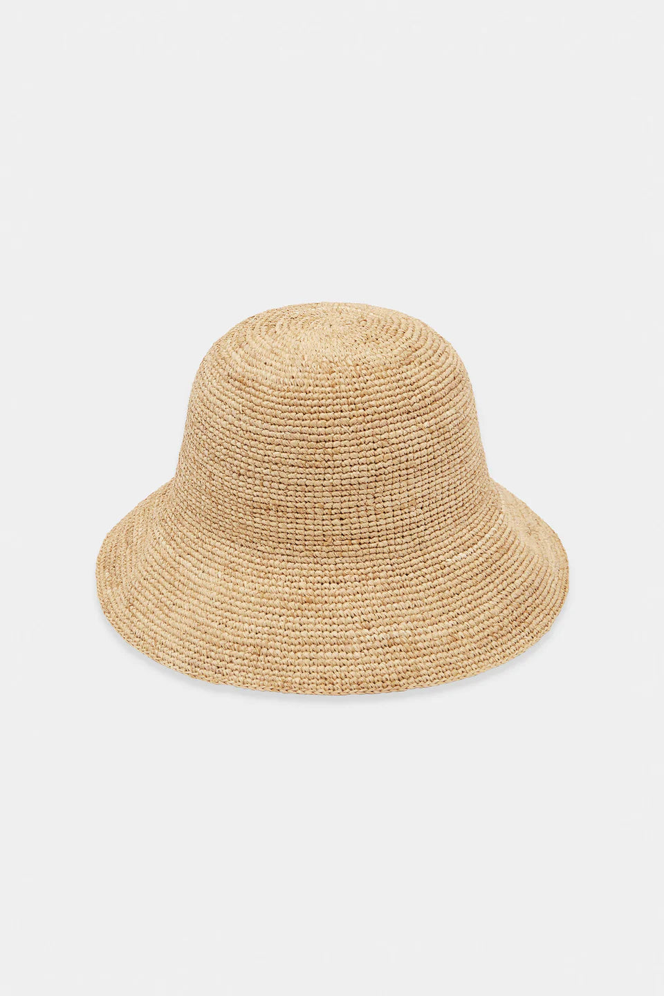 Raffia Bucket Hat Natural