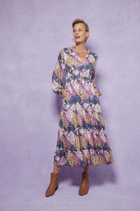 Coppola Maxi Dress Violet Muse