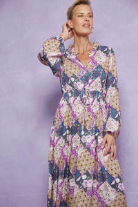 Coppola Maxi Dress Violet Muse