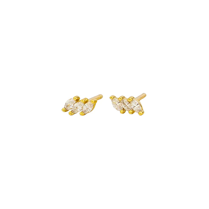 Nellie Studs Crystal