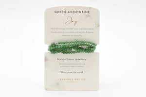 Green Aventurine Bracelet Wrap