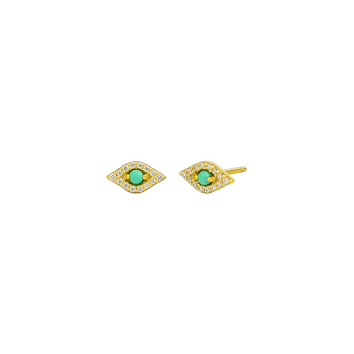 Hermione Studs Gold