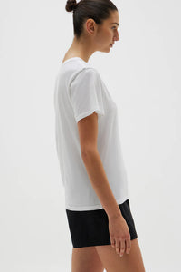 Slim Organic Tee White