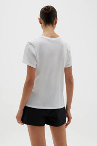 Slim Organic Tee White