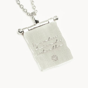 Wanderer Necklace Silver