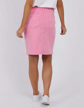 Belle Denim Skirt Sherbet Pink